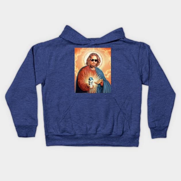 Saint the dude Kids Hoodie by Gedogfx